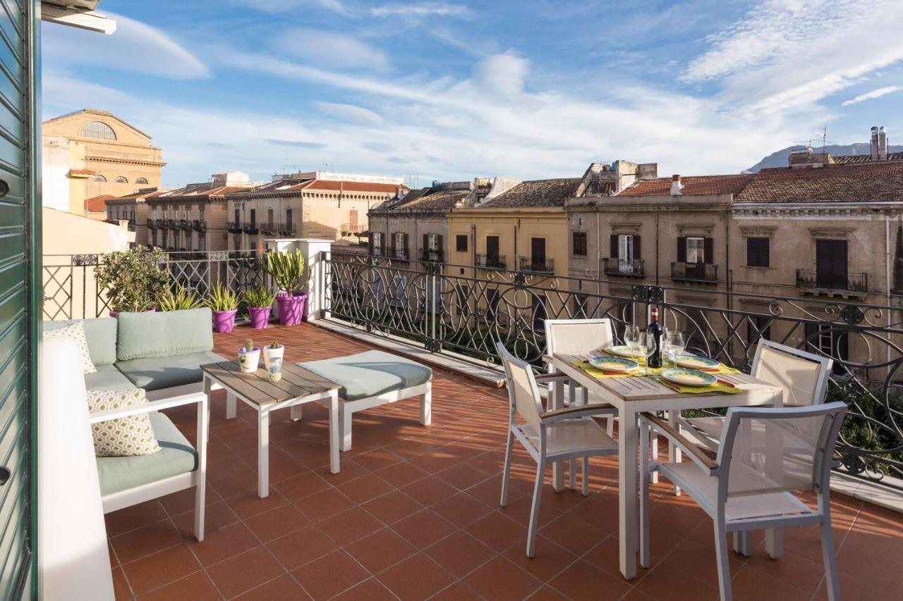 Apartament Terrazza Massimo Palermo Zewnętrze zdjęcie