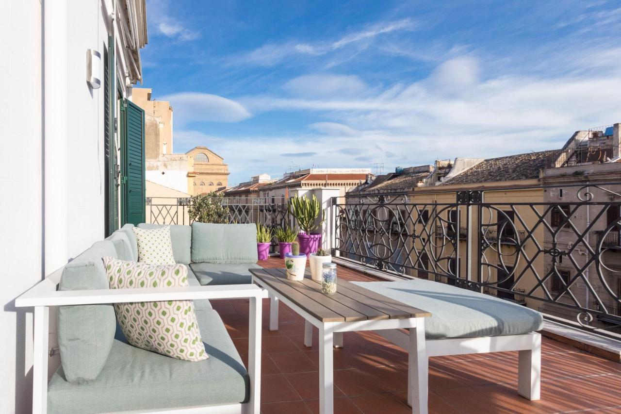Apartament Terrazza Massimo Palermo Zewnętrze zdjęcie