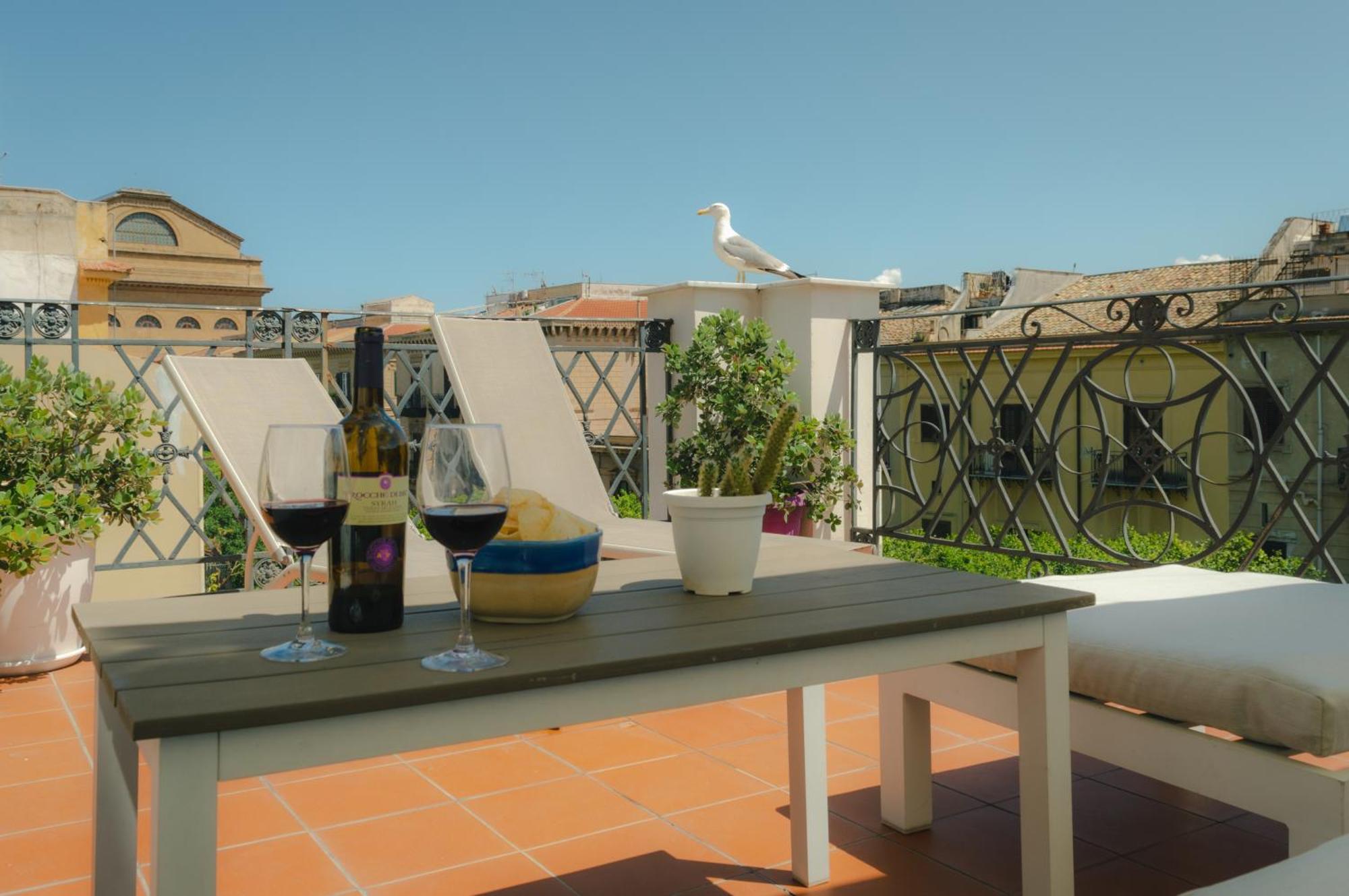 Apartament Terrazza Massimo Palermo Zewnętrze zdjęcie