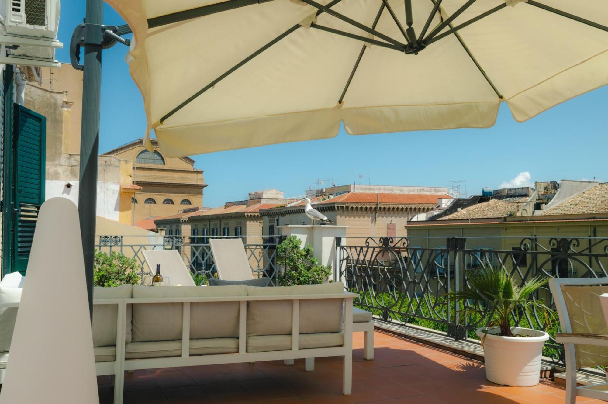 Apartament Terrazza Massimo Palermo Zewnętrze zdjęcie