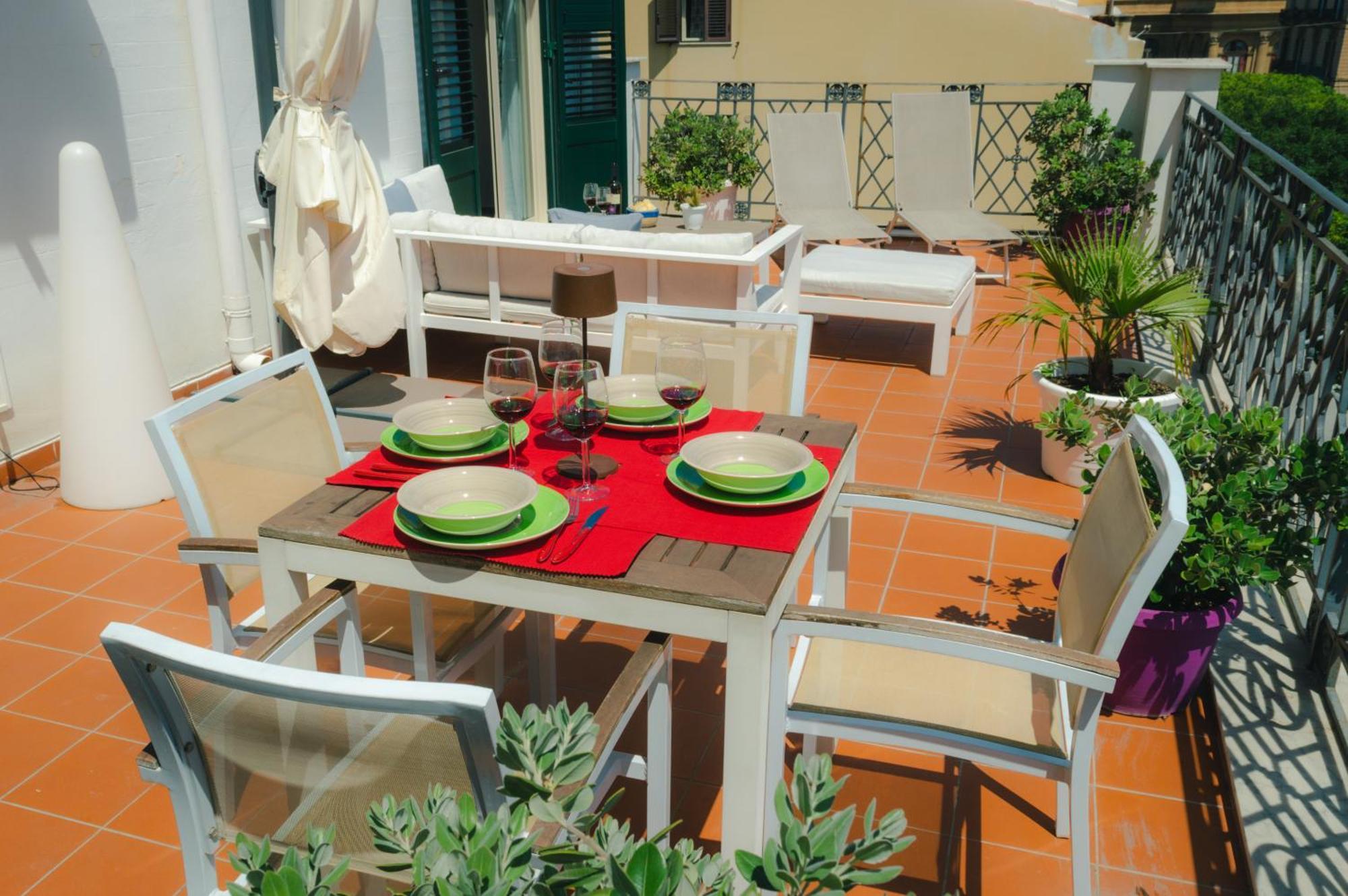 Apartament Terrazza Massimo Palermo Zewnętrze zdjęcie
