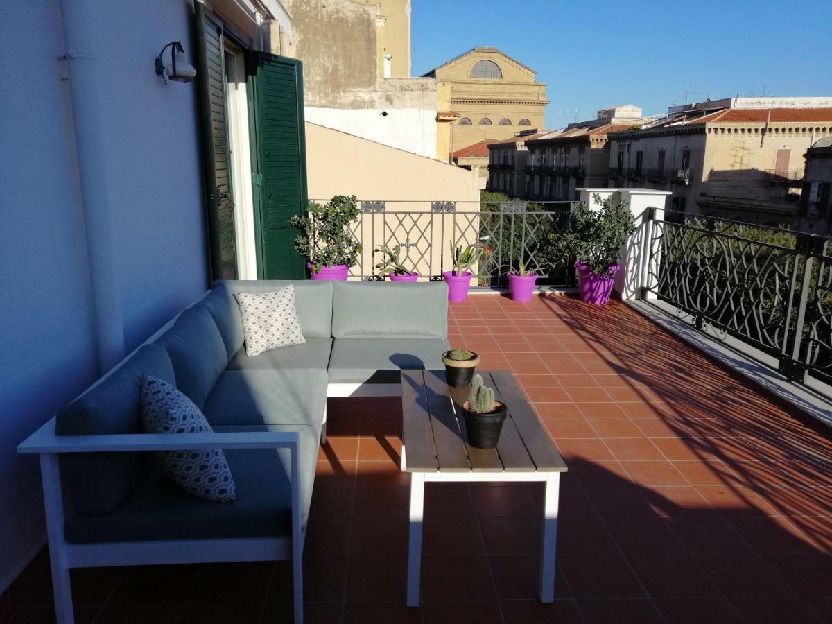 Apartament Terrazza Massimo Palermo Zewnętrze zdjęcie