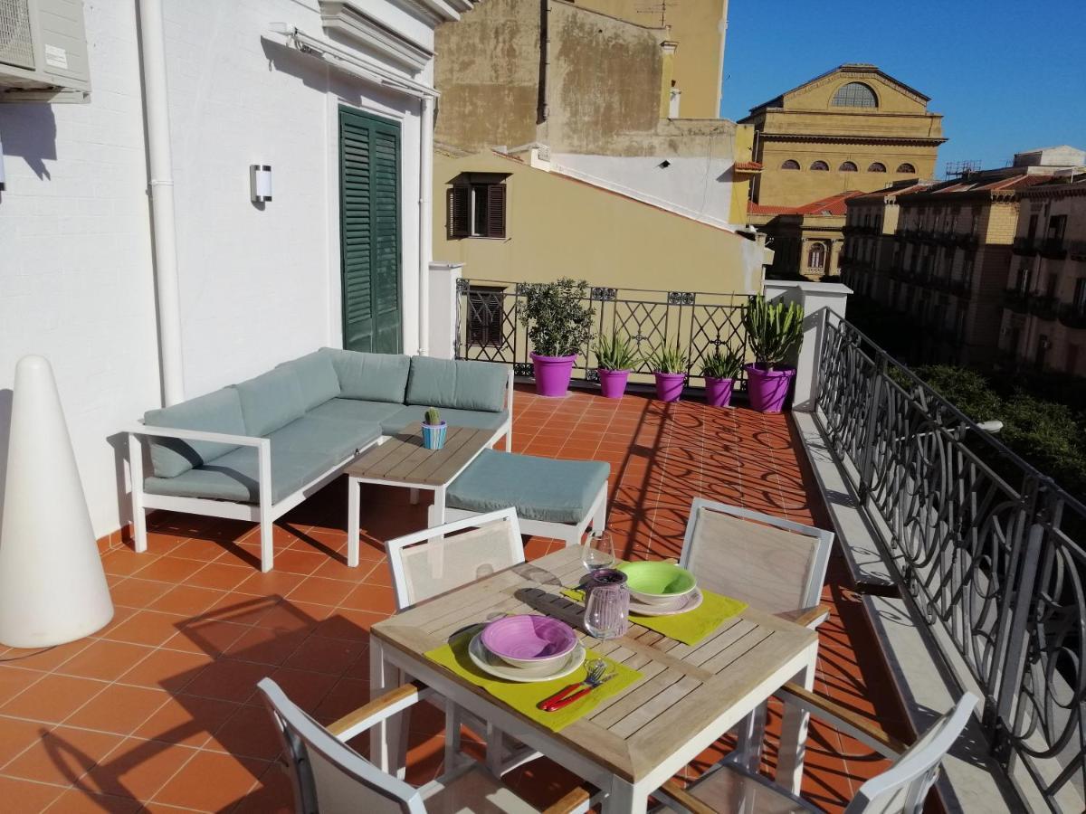 Apartament Terrazza Massimo Palermo Zewnętrze zdjęcie